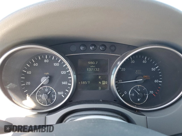 2006 Mercedes-Benz M 350 with VIN 4JGBB86EX6A088591, listed as a Copart auction lot 47433415 with 137,132 mi miles and Salvage Title. Bid and sale history available at DreamBid. Image 9.