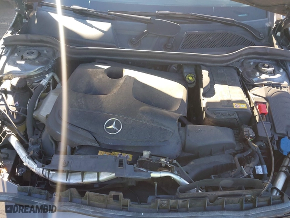 2014 Mercedes-Benz CLA-Class CLA 250 with VIN WDDSJ4EBXEN134893, listed as a IAAI auction lot 41144141 with 123,380 mi miles. Bid and sale history available at carsss.com. Image 10.