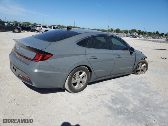 2020 Hyundai Sonata SE with VIN 5NPEG4JA8LH054766, listed as a Copart auction lot 47924975 with 35,338 mi miles and Non Repairable. Bid and sale history available at carsss.com. Image 3.