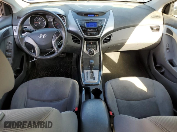 2013 Hyundai Elantra GLS with VIN 5NPDH4AE9DH257856, listed as a Copart auction lot 61301275 with 260,250 mi miles and Clean title. Bid and sale history available at DreamBid. Image 8.