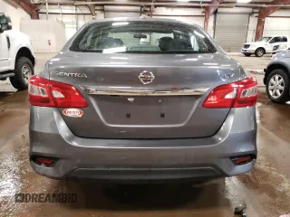 2019 Nissan Sentra SV with VIN 3N1AB7AP0KL606703, listed as a Copart auction lot 45501465 with 53,682 mi miles and Clean Title. Bid and sale history available at DreamBid. Image 6.