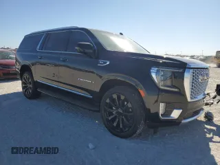 2023 GMC Yukon XL Denali with VIN 1GKS1JKL6PR156010, listed as a Copart auction lot 41768305 with 25,680 mi miles and Salvage Title. Bid and sale history available at carsss.com. Image 4.