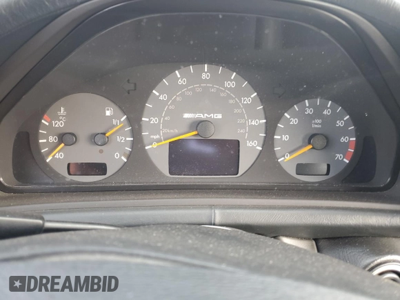 2002 Mercedes-Benz CLK 55 AMG with VIN WDBLK74G62T106105, listed as a Copart auction lot 82887684 with Not Provided miles and Salvage Title. Bid and sale history available at DreamBid. Image 9.
