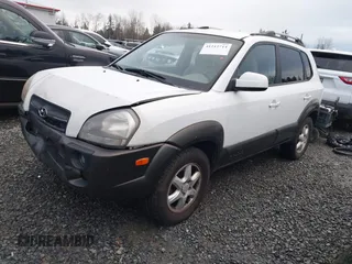 2005 Hyundai Tucson GLS with VIN KM8JN72D75U060416, listed as a IAAI auction lot 41212714 with 173,421 mi miles. Bid and sale history available at carsss.com. Image 2.
