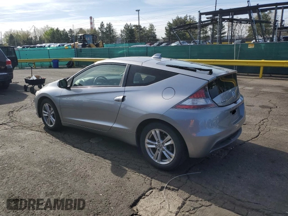 2012 Honda CR-Z EX with VIN JHMZF1D62CS003452, listed as a Copart auction lot 54346675 with 121,727 mi miles and Salvage Title. Bid and sale history available at DreamBid. Image 2.