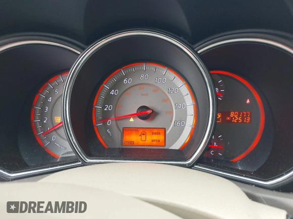 2009 Nissan Murano S with VIN JN8AZ18UX9W105618, listed as a IAAI auction lot 42028450 with 80,177 mi miles. Bid and sale history available at carsss.com. Image 7.