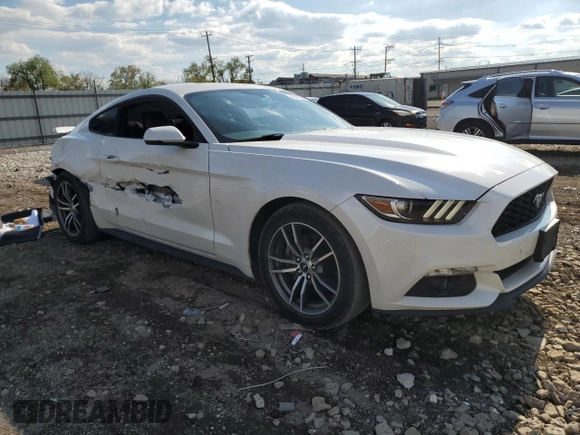 2017 Ford Mustang EcoBoost with VIN 1FA6P8TH6H5356916, listed as a Copart auction lot 55856225 with 83,358 mi miles and Salvage title. Bid and sale history available at DreamBid. Image 4.
