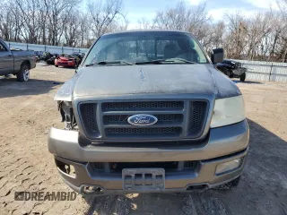 2004 Ford F-150 XL with VIN 1FTRF14W44NC23841, listed as a Copart auction lot 43536725 with 189,783 mi miles and Salvage title. Bid and sale history available at DreamBid. Image 5.