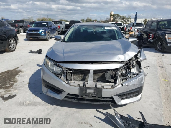 2016 Honda Civic EX with VIN 2HGFC2F7XGH524927, listed as a Copart auction lot 45799865 with 72,814 mi miles and Salvage Title. Bid and sale history available at DreamBid. Image 5.