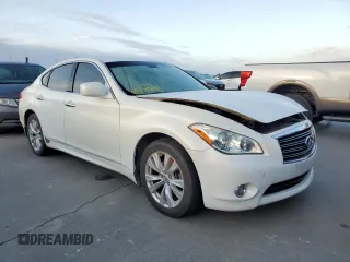 2011 Infiniti M with VIN JN1BY1AR9BM371628, listed as a Copart auction lot 74841034 with Not Provided miles and Salvage Title. Bid and sale history available at DreamBid. Image 4.