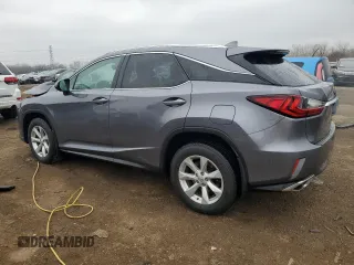 2016 Lexus RX 350 with VIN 2T2BZMCA5GC009122, listed as a Copart auction lot 52448045 with 122,781 mi miles and Salvage Title. Bid and sale history available at DreamBid. Image 2.
