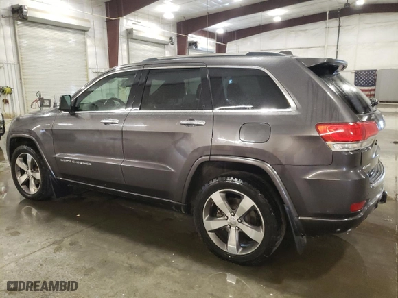2014 Jeep Grand Cherokee Overland with VIN 1C4RJFCG6EC279248, listed as a Copart auction lot 49300895 with 165,248 mi miles and Salvage Title. Bid and sale history available at carsss.com. Image 2.