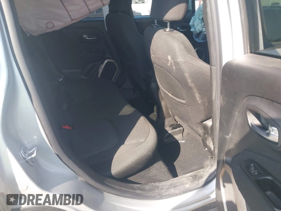 2017 Jeep Renegade Altitude with VIN ZACCJBBB6HPF33125, listed as a IAAI auction lot 41866729 with 53,867 mi miles. Bid and sale history available at carsss.com. Image 8.