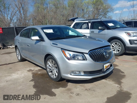 2015 Buick LaCrosse Leather with VIN 1G4GB5G34FF268668, listed as a IAAI auction lot 41900303 with 87,249 mi miles and . Bid and sale history available at DreamBid. Image 1.