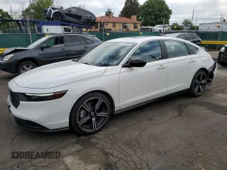 2024 Honda Accord Sport with VIN 1HGCY2F58RA029727, listed as a Copart auction lot 61248295 with 86,750 mi miles and Salvage title. Bid and sale history available at DreamBid. Image 1.