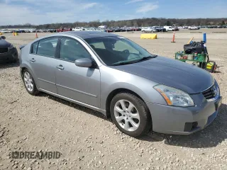 2007 Nissan Maxima 3.5 SE with VIN 1N4BA41E07C843749, listed as a Copart auction lot 49958744 with 0 mi miles and Salvage Title. Bid and sale history available at carsss.com. Image 4.