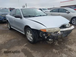 2003 Oldsmobile Alero GL1 with VIN 1G3NL52F43C169291, listed as a IAAI auction lot 41546681 with 176,341 mi miles and . Bid and sale history available at DreamBid. Image 1.