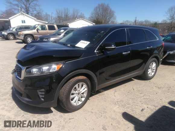 2019 Kia Sorento LX with VIN 5XYPG4A33KG538926, listed as a IAAI auction lot 41800638 with 72,175 mi miles. Bid and sale history available at carsss.com. Image 17.