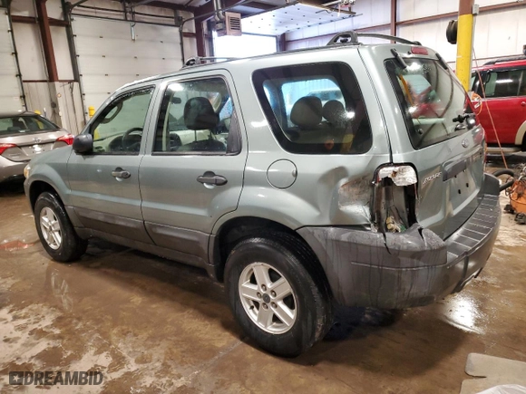 2005 Ford Escape XLS Value with VIN 1FMYU92Z75KB29769, listed as a Copart auction lot 44591245 with 168,452 mi miles and Salvage Title. Bid and sale history available at carsss.com. Image 2.