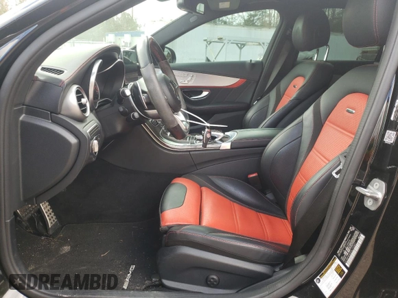 2017 Mercedes-Benz C 63 S AMG with VIN 55SWF8HB3HU193401, listed as a Copart auction lot 49440934 with 35,623 mi miles and . Bid and sale history available at DreamBid. Image 7.