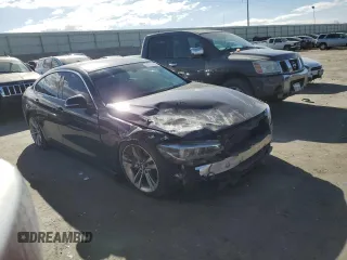 2018 BMW 4 Series 440i with VIN WBA4J5C57JBF07535, listed as a Copart auction lot 47117805 with 59,600 mi miles and Salvage Title. Bid and sale history available at DreamBid. Image 4.