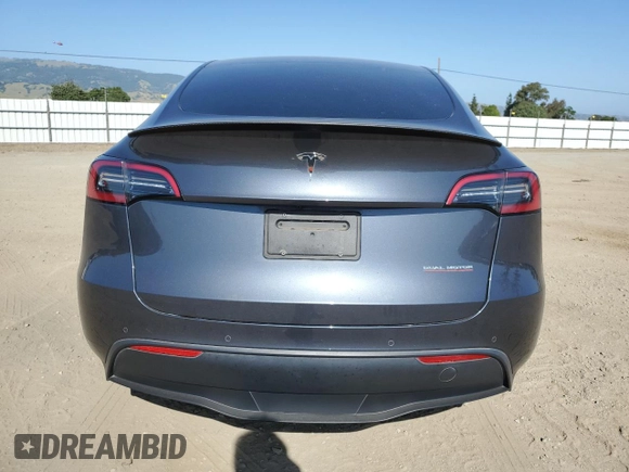 2022 Tesla Model Y Performance with VIN 7SAYGDEFXNF521502, listed as a Copart auction lot 56132745 with 73,339 mi miles and Salvage title. Bid and sale history available at DreamBid. Image 6.