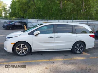2022 Honda Odyssey Touring with VIN 5FNRL6H88NB026592, listed as a IAAI auction lot 42367048 with 57,066 mi miles and . Bid and sale history available at DreamBid. Image 14.