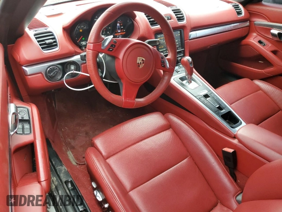 2014 Porsche Boxster с VIN WP0CA2A85EK120088, выставлен на аукционе Copart как лот 61135784 с пробегом 24 667 миль миль и Списание • Salvage title. История ставок и продаж доступна на DreamBid. Изображение 8.
