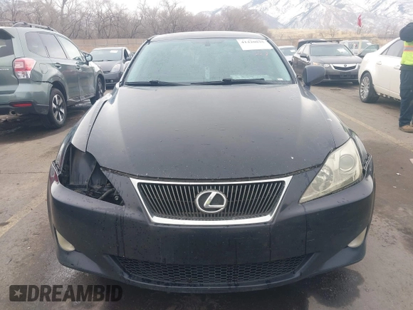 2007 Lexus IS 250 with VIN JTHCK262172012313, listed as a IAAI auction lot 41420035 with 219,830 mi miles. Bid and sale history available at carsss.com. Image 13.