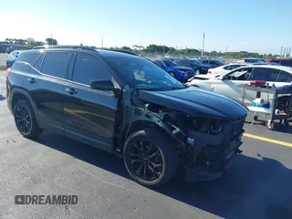 2021 GMC Terrain SLE z VIN 3GKALMEV7ML320792, wystawiony jako IAAI lot #42244741 z przebiegiem 45 759 mil mil oraz . Historia ofert i sprzedaży dostępna na DreamBid. Obrazek 1.