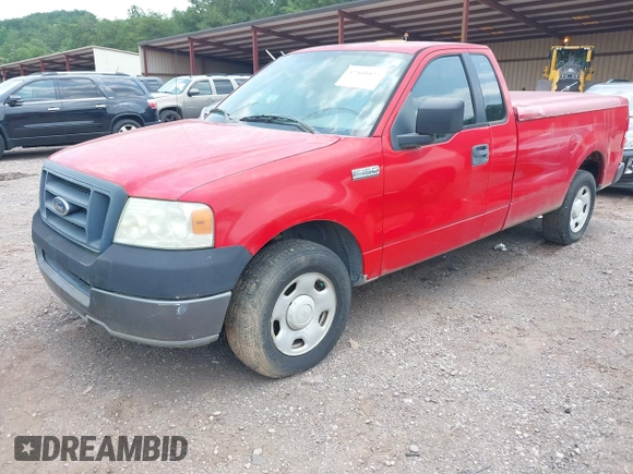2005 Ford F-150 XL with VIN 1FTRF12W05NA33605, listed as a IAAI auction lot 42408027 with 148,696 mi miles and . Bid and sale history available at DreamBid. Image 2.