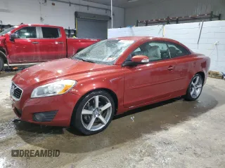 2011 Volvo C70 with VIN YV1672MC4BJ109896, listed as a Copart auction lot 45668265 with 159,727 mi miles and Salvage Title. Bid and sale history available at carsss.com. Image 1.