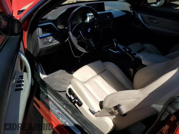 2016 BMW 4 Series 428i with VIN WBA3V7C59G5A25913, listed as a Copart auction lot 52879025 with 86,412 mi miles and Salvage Title. Bid and sale history available at carsss.com. Image 8.