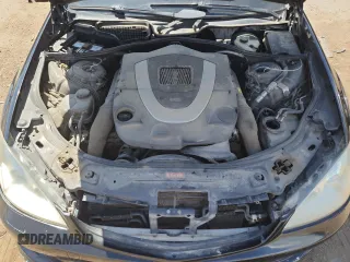 2007 Mercedes-Benz S-Class 5.5L V8 with VIN WDDNG86X37A092168, listed as a Copart auction lot 54159495 with 0 mi miles and Clean Title. Bid and sale history available at carsss.com. Image 11.