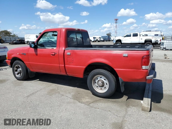 2000 Ford Ranger XL with VIN 1FTYR10C8YPA52570, listed as a Copart auction lot 51477005 with 158,875 mi miles and Clean Title. Bid and sale history available at carsss.com. Image 2.