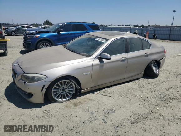 2013 BMW 5 Series 535i with VIN WBAFR7C55DC829146, listed as a Copart auction lot 64052095 with 94,358 mi miles and Salvage title. Bid and sale history available at DreamBid. Image 1.
