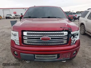 2013 Ford F-150 XL with VIN 1FTFW1ET4DFA98342, listed as a IAAI auction lot 41761308 with 168,920 mi miles. Bid and sale history available at carsss.com. Image 12.