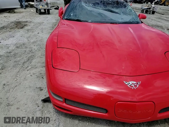 2003 Chevrolet Corvette Z06 with VIN 1G1YY12S335131407, listed as a Copart auction lot 65224744 with 125,589 mi miles and Salvage Title. Bid and sale history available at carsss.com. Image 10.