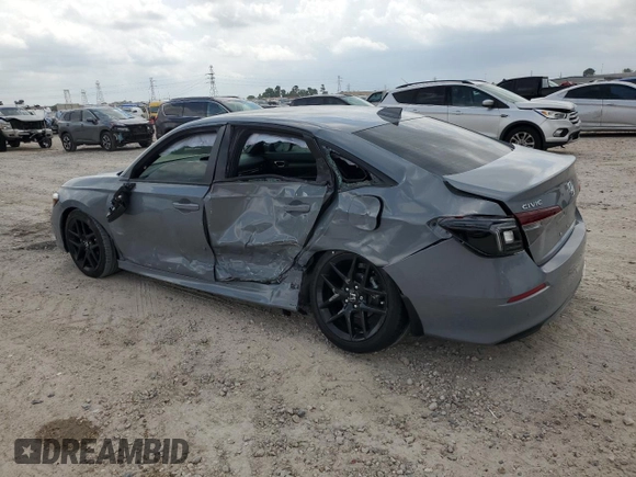 2025 Honda Civic Sport z VIN 2HGFE2F52SH563805, wystawiony jako Copart lot #55654695 z przebiegiem 3 026 mil mil oraz Szkoda całkowita • Salvage title. Historia ofert i sprzedaży dostępna na DreamBid. Obrazek 2.