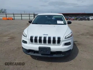 2016 Jeep Cherokee Sport with VIN 1C4PJMAB1GW218412, listed as a IAAI auction lot 41909027 with 167,206 mi miles. Bid and sale history available at carsss.com. Image 13.