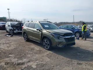 2023 Subaru Ascent Limited z VIN 4S4WMAUD2P3410658, wystawiony jako IAAI lot #41721766 z przebiegiem 23 491 mil mil oraz . Historia ofert i sprzedaży dostępna na DreamBid. Obrazek 1.