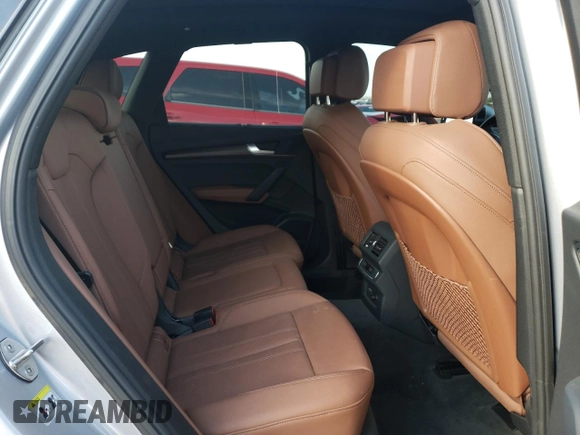 2023 Audi Q5 S line Premium Plus with VIN WA1E2AFY1P2052989, listed as a Copart auction lot 61967035 with 15,156 mi miles and Salvage title. Bid and sale history available at DreamBid. Image 11.