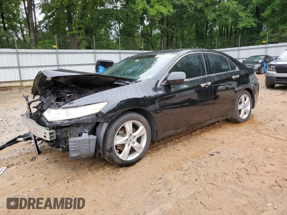 2009 Acura TSX with VIN JH4CU26659C005956, listed as a Copart auction lot 58553035 with 132,011 mi miles and Salvage title. Bid and sale history available at DreamBid. Image 1.