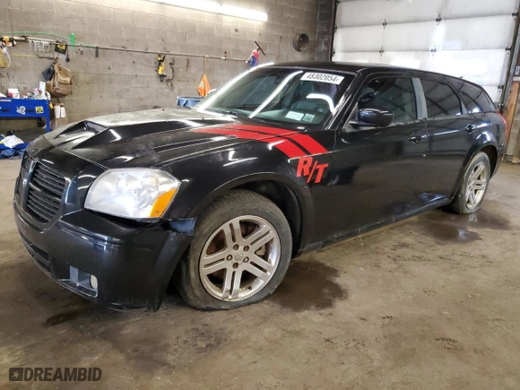 2005 Dodge Magnum RT with VIN 2D8GV58205H610925, listed as a Copart auction lot 48302054 with 189,680 mi miles and Non Repairable. Bid and sale history available at carsss.com. Image 1.