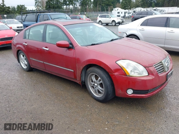 2006 Nissan Maxima 3.5 SL with VIN 1N4BA41E16C831513, listed as a IAAI auction lot 41858526 with 117,761 mi miles. Bid and sale history available at carsss.com. Image 1.