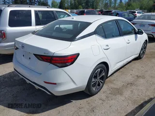 2021 Nissan Sentra SV with VIN 3N1AB8CV1MY285892, listed as a IAAI auction lot 42203454 with 56,147 mi miles and . Bid and sale history available at DreamBid. Image 4.