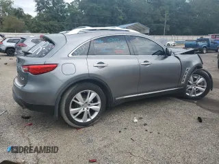 2012 Infiniti FX with VIN JN8AS1MU7CM122549, listed as a Copart auction lot 70197194 with 115,158 mi miles and Salvage Title. Bid and sale history available at DreamBid. Image 3.