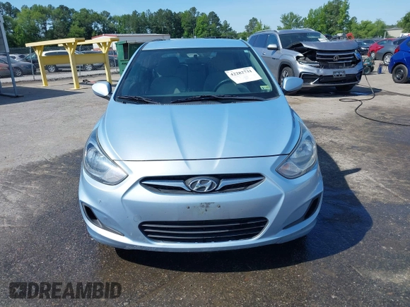 2013 Hyundai Accent GS with VIN KMHCT5AE5DU125906, listed as a IAAI auction lot 42282731 with 148,033 mi miles and . Bid and sale history available at DreamBid. Image 12.