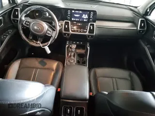 2021 Kia Sorento S with VIN 5XYRLDLCXMG030229, listed as a Copart auction lot 45949225 with 63,493 mi miles and Salvage Title. Bid and sale history available at DreamBid. Image 8.