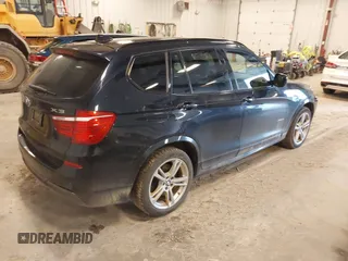 2013 BMW X3 xDrive35i with VIN 5UXWX7C51DL980010, listed as a IAAI auction lot 41967626 with 110,151 mi miles and . Bid and sale history available at DreamBid. Image 4.